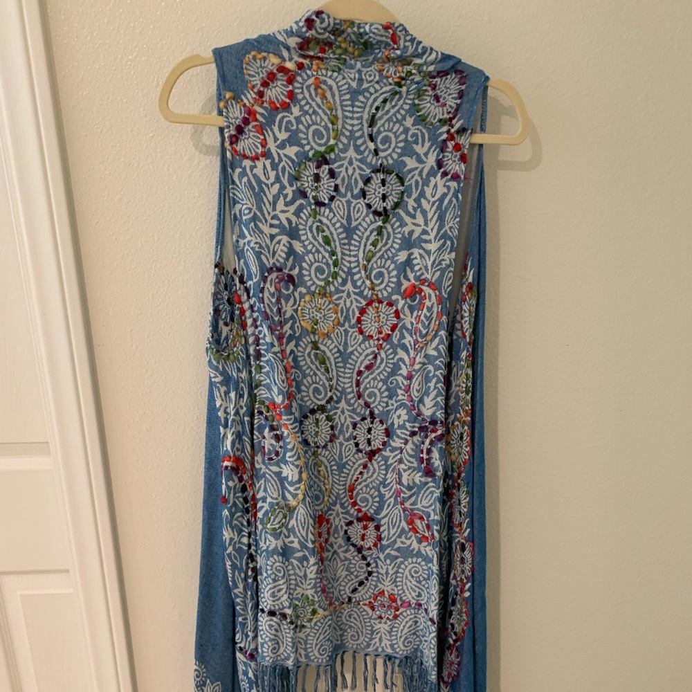 Embroidered Vest